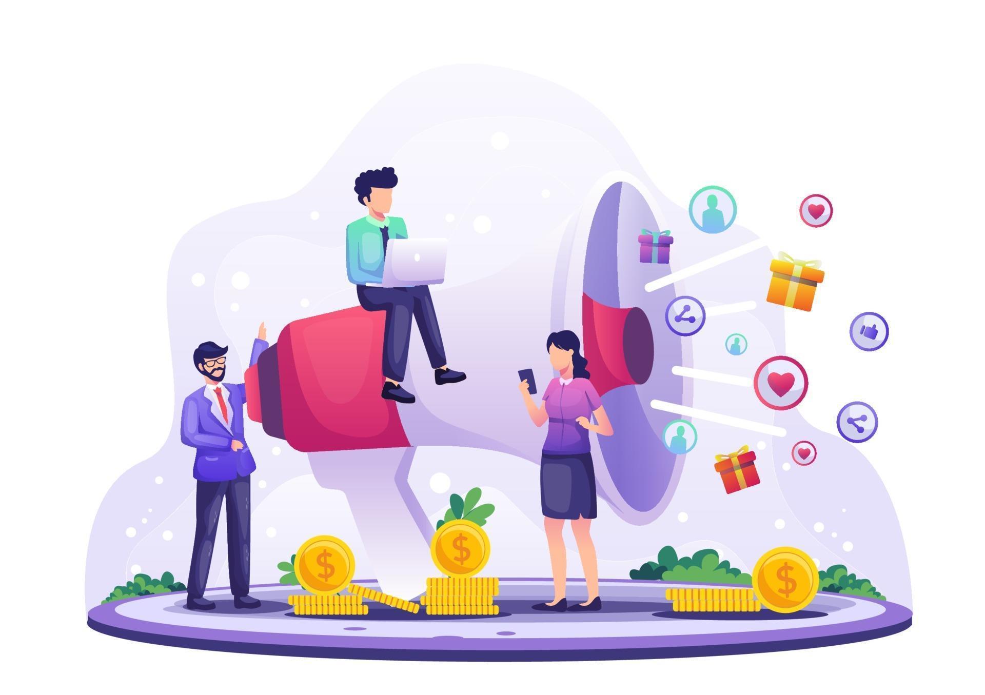 marketing service users